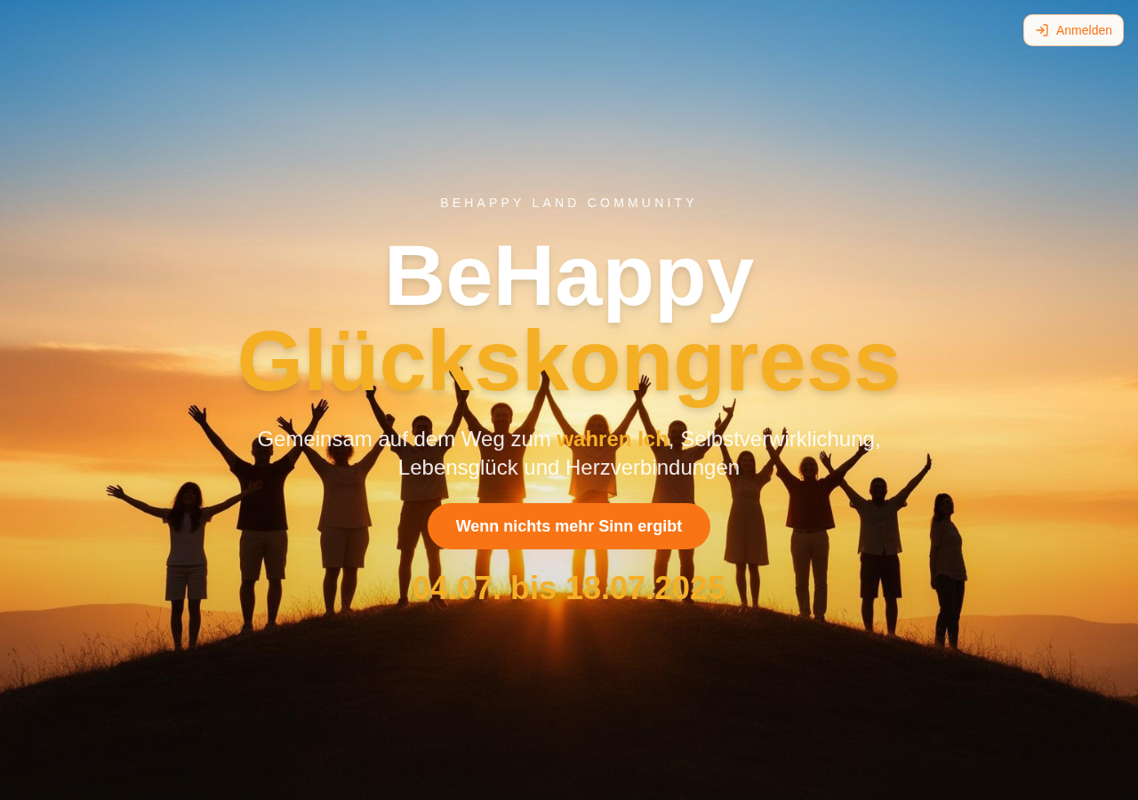 BeHappy Website