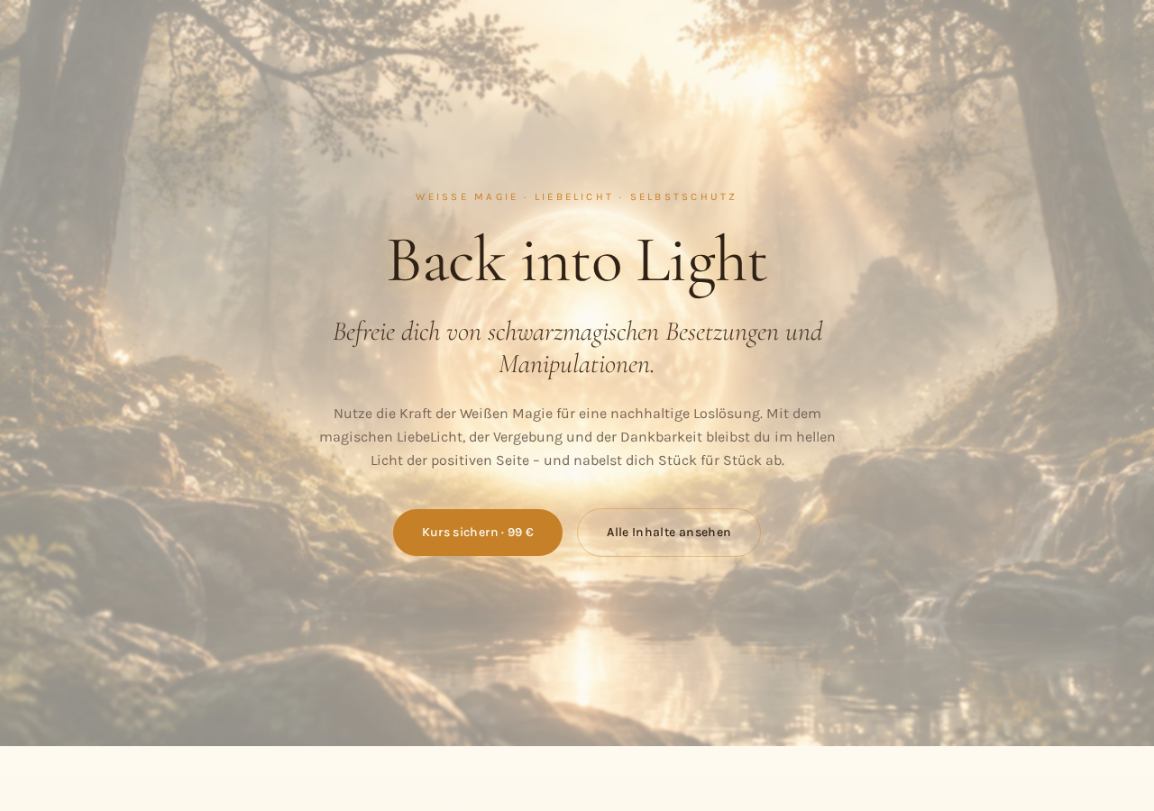 LiebeLicht Website